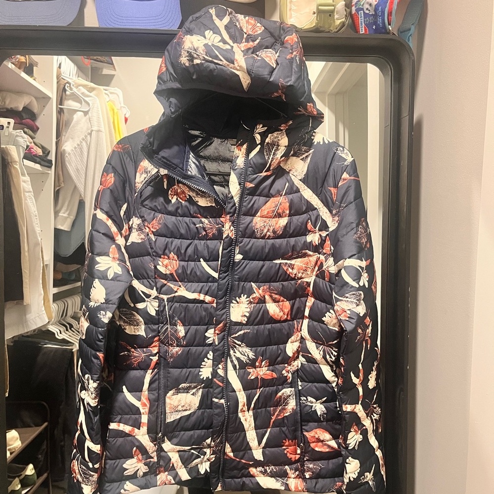Columbia Navy Quilted Jacket
